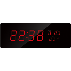 Digitální hodiny JVD červená čísla DH2.2
