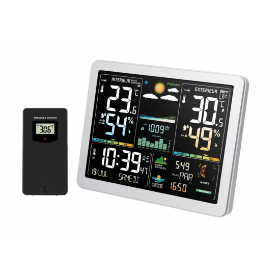 Rádiem řízená meteorologická stanice JVD RB3568