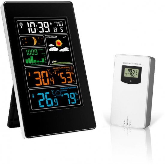 Rádiem řízená meteorologická stanice JVD RB3389