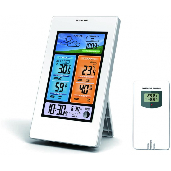 Rádiem řízená meteorologická stanice JVD RB3374